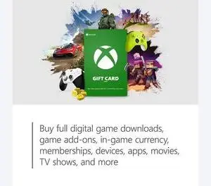 Xbox Gift Card $10