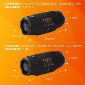 JBL Charge 6 - Portable Waterproof Bluetooth Speaker (Squad)